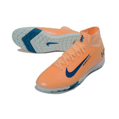 Chuteira Society TF Nike Zoom Mercurial Superfly 10 Elite Pack Laranja Mbappe