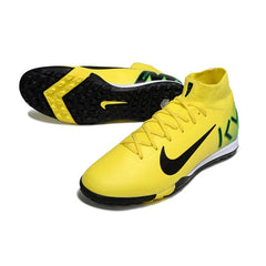 Chuteira Society TF Nike Zoom Mercurial Superfly 10 Elite Pack Amarelo Mbappe