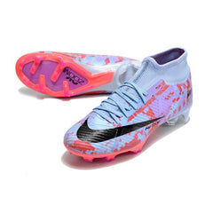 Chuteira Campo FG Nike Zoom Mercurial Superfly 9 Academy Pack Dreamspeed 006 Preta e Branca