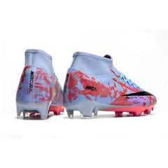 Chuteira Campo FG Nike Zoom Mercurial Superfly 9 Academy Pack Dreamspeed 006 Preta e Branca