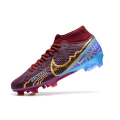Chuteira Campo FG Nike Zoom Mercurial Superfly 9 Academy Pack Roxo