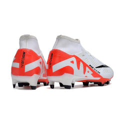 Chuteira Campo FG Nike Zoom Mercurial Superfly 9 Academy Pack Ready Preta e Branca