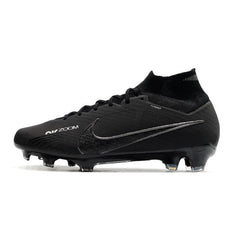 Chuteira Campo FG Nike Zoom Mercurial Superfly 9 Elite Preta Pack Shadow