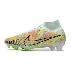 Chuteira Campo FG Nike Zoom Mercurial Superfly 9 Elite Pack Bonded Preta e Branca