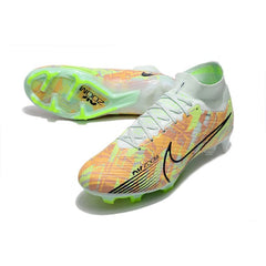 Chuteira Campo FG Nike Zoom Mercurial Superfly 9 Elite Pack Bonded Preta e Branca
