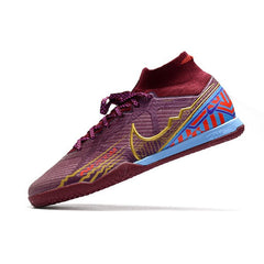 Chuteira Futsal IC Nike Zoom Mercurial Superfly 9 Elite Mbappe Roxa