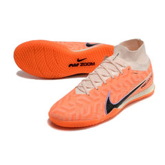 Chuteira Futsal IC Nike Zoom Mercurial Superfly 9 Elite Pack United Preta e Vermelha