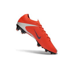 Chuteira Campo FG Nike Zoom Mercurial Vapor 13 Elite Vermelho e Prateado