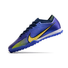 Chuteira Futsal IC Nike Zoom Mercurial Vapor 15 Elite Roxa e Verde