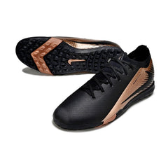 Chuteira Society TF Nike Zoom Mercurial Vapor 16 Elite Preta e Bronze