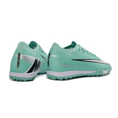Chuteira Society TF Nike Zoom Mercurial Vapor 16 Elite Verde e Branca