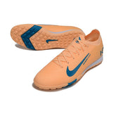 Chuteira Society TF Nike Zoom Mercurial Vapor 16 Elite Pack Mbappe Orange