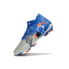 Chuteira Campo FG Puma Future 8 Pack Forever Preta e Amarela