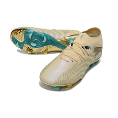 Chuteira Campo FG Puma Future 9 Low Cut Bege