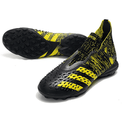 Chuteira Adidas Predator Freak+ TF Preta e Amarela - VN Esportes