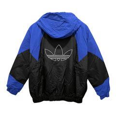 Corta Vento Adidas Azul e Preto - VN Esportes