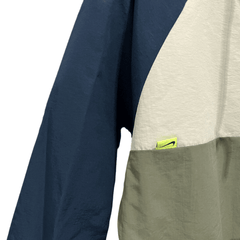 Corta Vento Nike Bege e Azul - VN Esportes
