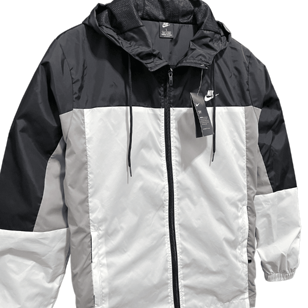 Corta Vento Nike Branco,Cinza e Preto - VN Esportes