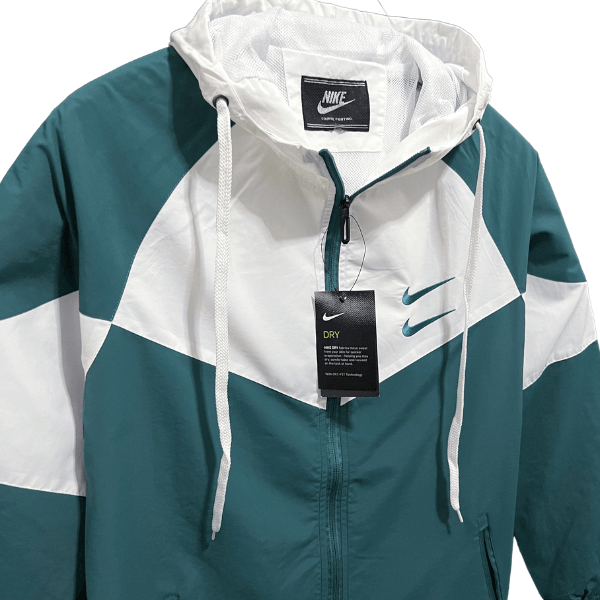 Corta Vento Nike Verde e Branco - VN Esportes