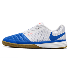 Chuteira Futsal Nike Lunar Gato II IC Branca e Azul - VN Esportes