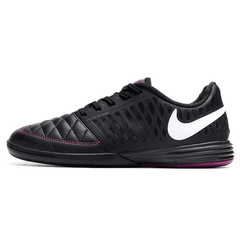 Chuteira Futsal Nike Lunar Gato II IC Preta e Rosa - VN Esportes