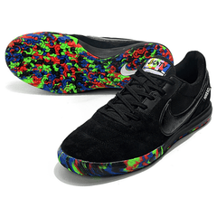 Chuteira Futsal Nike Premier II IC Preta e Colorida - VN Esportes