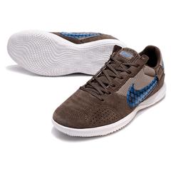 Chuteira Futsal Nike Streetgato IC Marrom e Azul - VN Esportes