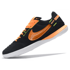 Chuteira Futsal Nike Streetgato IC Preta e Laranja - VN Esportes