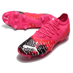 Chuteira Puma Future Z 1.3 FG Rosa e Vermelho - VN Esportes