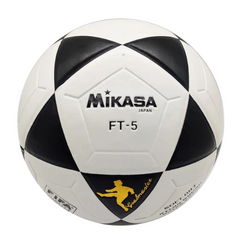 Bola de Futevôlei Mikasa Branca e Preta - VENI Futebol