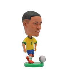 Boneco Jogador Caro Gabriel Jesus Brasil