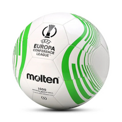 Bola Molten UEFA Conference League 23/24 Branca e Verde - VENI Futebol