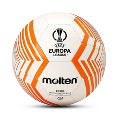 Bola Molten UEFA Europa League 22/23 Branca e Laranja