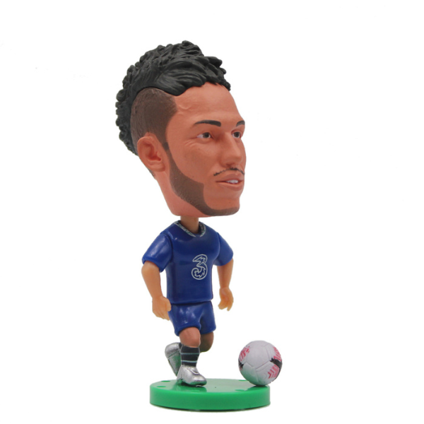 Boneco Jogador Caro Aubameyang - VENI Futebol