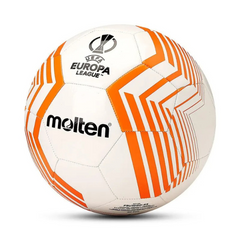 Bola Molten UEFA Europa League 23/24 Branca e Laranja - VENI Futebol