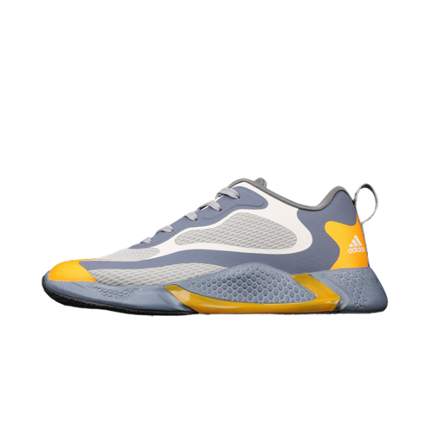 Tênis de Corrida Adidas Alphabounce Instinct Cinza e Amarelo