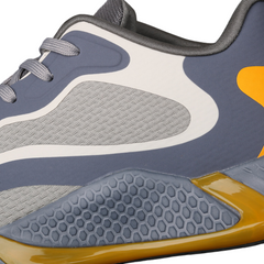 Tênis de Corrida Adidas Alphabounce Instinct Cinza e Amarelo