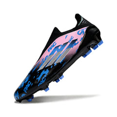 Chuteira Campo FG Adidas F50 Elite Sem Cadarço Preta e Branca
