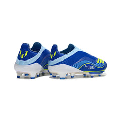 Chuteira Campo FG Adidas F50+ Elite Sem Cadarço Pack Messi Vis10n