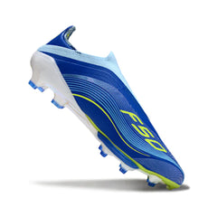Chuteira Campo FG Adidas F50+ Elite Sem Cadarço Pack Messi Vis10n