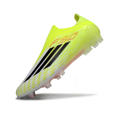 Chuteira Campo FG Adidas F50 Elite Sem Cadarço Pack Born For Goals Infantil