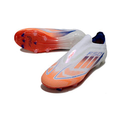 Chuteira Campo FG Adidas F50 Elite Sem Cadarço Pack Laranja