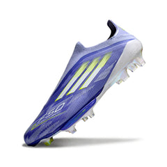 Chuteira Campo FG Adidas F50+ Elite Sem Cadarço Pack Roxo Sparkfusion