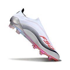 Chuteira Campo FG Adidas F50 Elite Sem Cadarço Branca
