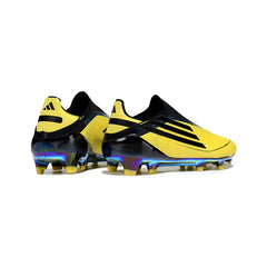 Chuteira Campo FG Adidas F50 Elite Sem Cadarço Amarela e Preta