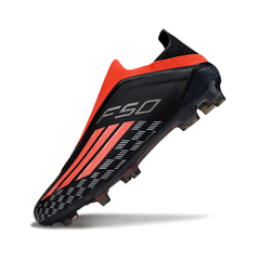Chuteira Campo FG Adidas F50 Sem Cadarço Elite Pack Immortal DNA Infantil