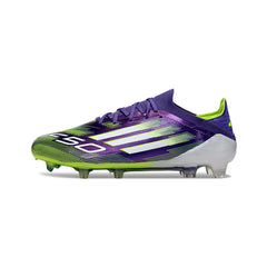 Chuteira Campo FG Adidas F50 Primeknit Elite Pack New Season Preta e Branca