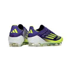 Chuteira Campo FG Adidas F50 Primeknit Elite Roxa e Verde