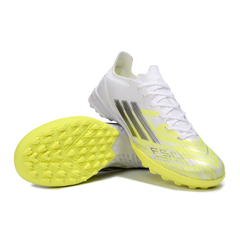 Chuteira Society TF Adidas F50 Elite Pack Sparkfusion Born For Goals Infantil