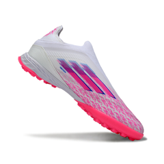 Chuteira Society TF Adidas F50 Elite Sparkfusion Sem Cadarço Pack Trinity Rodman Infantil